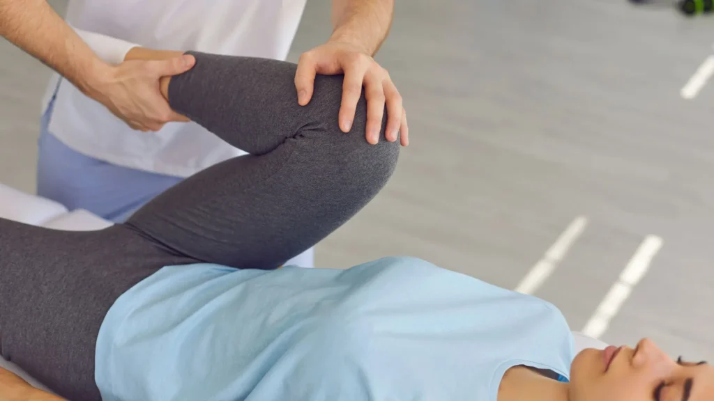 Pelvic Floor Physiotherapy Langley rehabilitation session