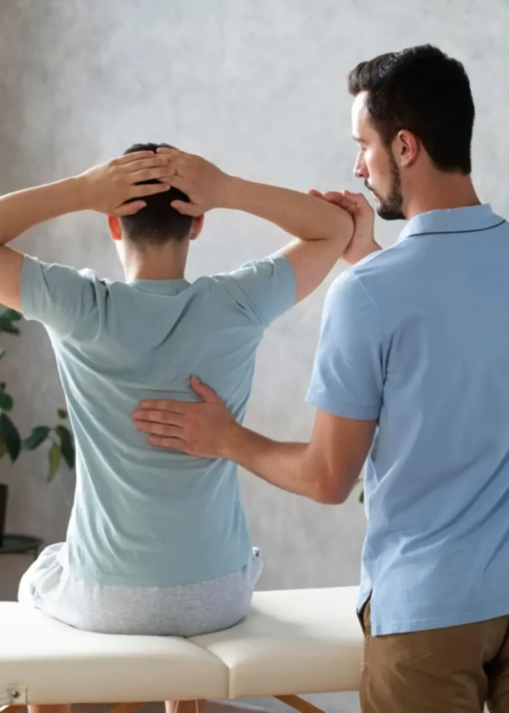 Physiotherapy treatment session at Restore Mobility Physiotherapy in Langley BC